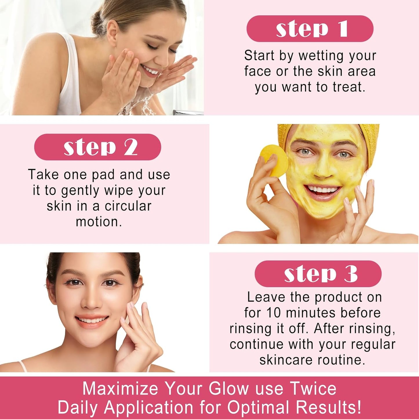 GlowTurm™ Turmeric Cleansing Pads