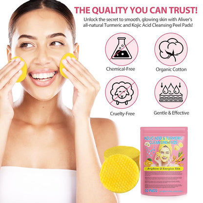 GlowTurm™ Turmeric Cleansing Pads