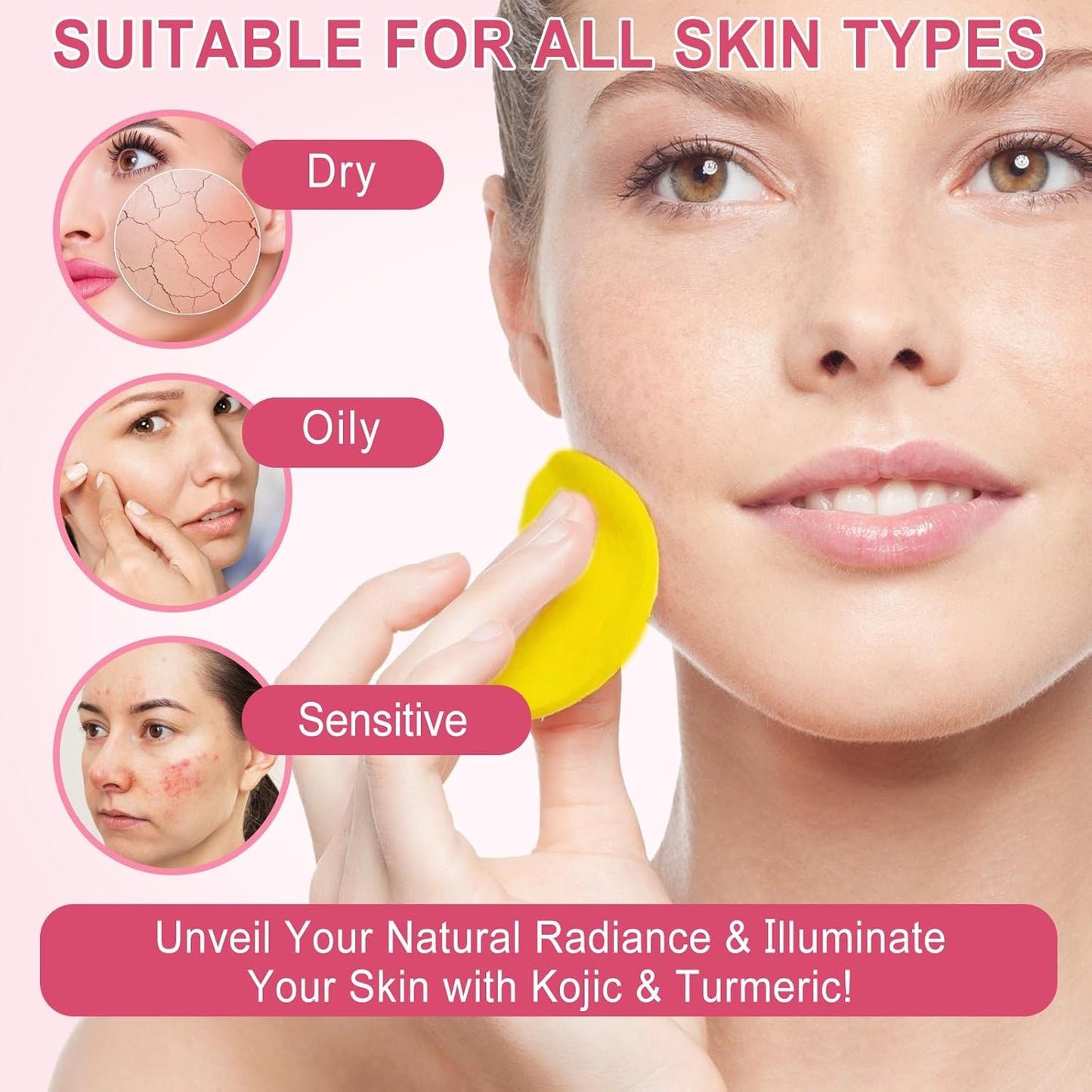 GlowTurm™ Turmeric Cleansing Pads