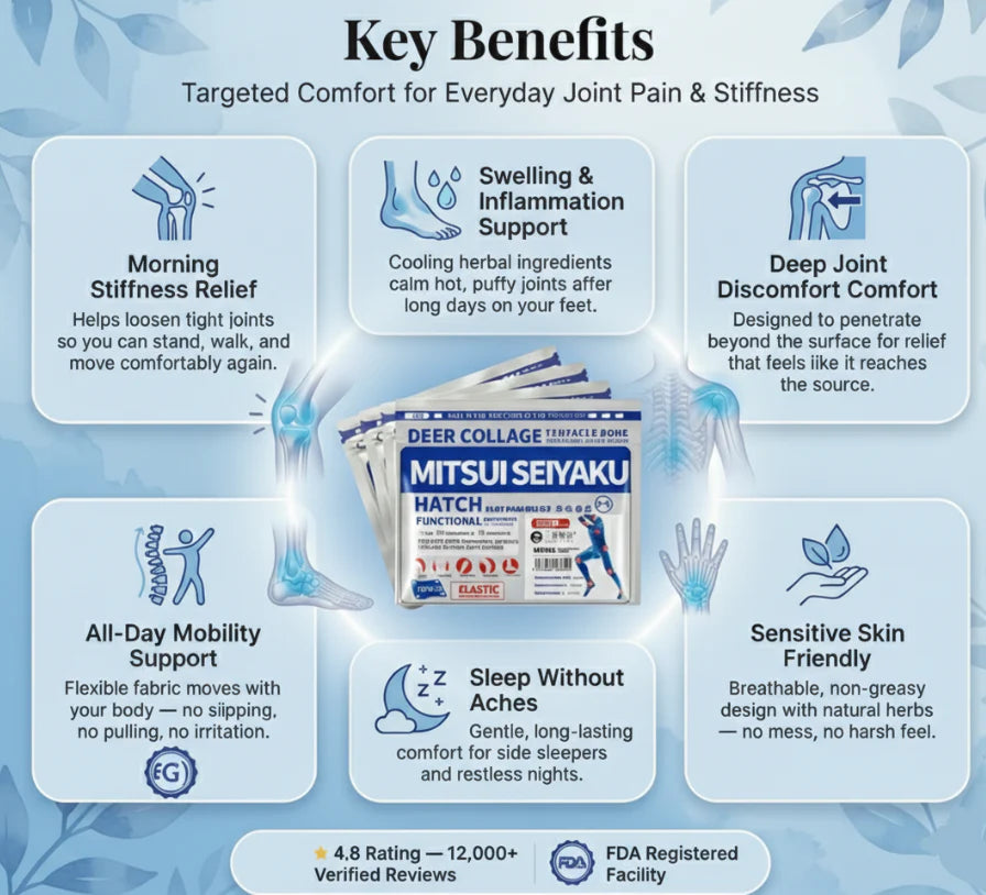 ZenRelief™ Japanese Herbal Pain Patch